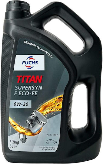 Fuchs Titan Supersyn F ECO-FE Car Oil 0W-30 5lt