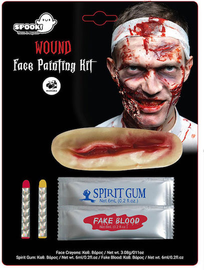 Fun World Latex Scar Cut Fake Blood 6ml Glue 6ml
