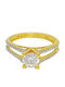 Tasoulis Jewellery Collection Единичен камък от Злато 14K
