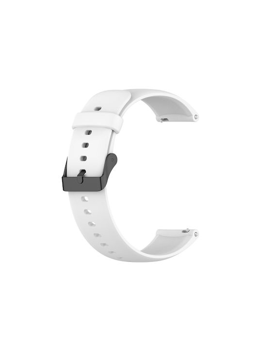 Λουράκι Λευκό (Galaxy Watch (46mm) / Gear S3Redmi Watch 5 Active / Watch 5 LiteHuawei Watch GT/GT Pro 2/3/4/5 / Ultimate 46mmHonor GS ProAmazfit GTR 3 / GTR 3 ProRealme Watch S Pro)
