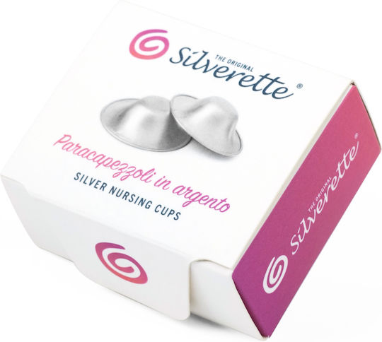 Silverette Cupe Lavabile Pentru Sâni Pentru Mameloane Regular 2 Bucăți