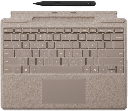 Microsoft Surface Pro με Slim Pen 2 Πληκτρολόγιο με Touchpad για Tablet Αγγλικό US Dune