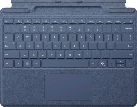 Microsoft Surface Pro - Pen Storage Πληκτρολόγιο με Touchpad για Tablet Αγγλικό US Sapphire