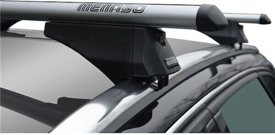 Menabo Tiger Silver Xl Roof Bars Honda Civic Ix Tourer 2013-2015