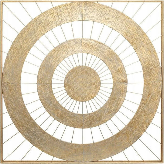 Atmosphera Wall Decoration Made Metal Louise 90 X 90 Cm