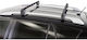 Menabo Sherman Black Car Roof Bars for Skoda Fabia Scout 2009-2014