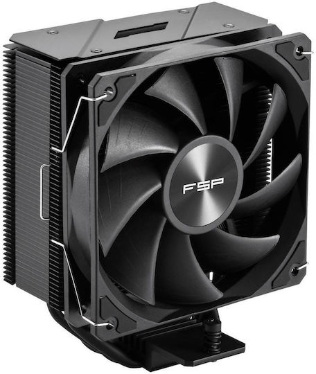 FSP/Fortron NP5 Охладител за ЦПУ за Socket /A/M/4/A/M/5/1/2/0/0/1/7/0/0/ Черен