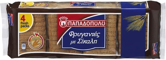 Papadopoulou Rye Rusks 320g