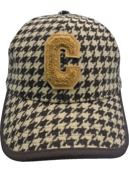 Brims and Trims Παιδικό Καπέλο Jockey Υφασμάτινο Μπεζ C
