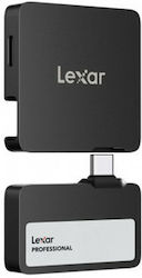 Lexar Professional Go Portable 2.0TB USB 2.0 SSD Μαύρο