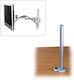 Βάση Monitor Lindy Table Mount 450mm Hole System Modular