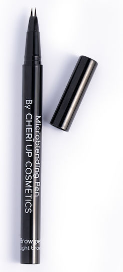 Cheri Up Microblending Водоустойчив Химикал за Вежди Light Brown 0.55ml