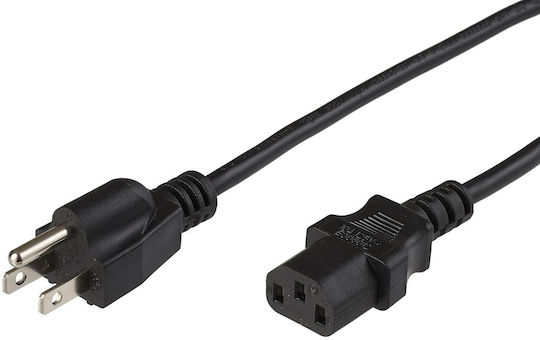 Microconnect Power Cord Nema 5-15p To C13 4m Awg14 Sjt Power Cord Nema 5-15p To C13 4m Awg14 Sjt