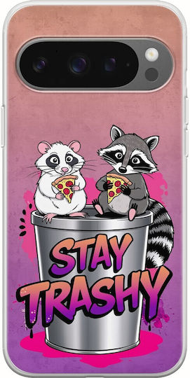 Stay Trashy Google Pixel 9 5g Flexible Tpu Διάφανη Σιλικόνη