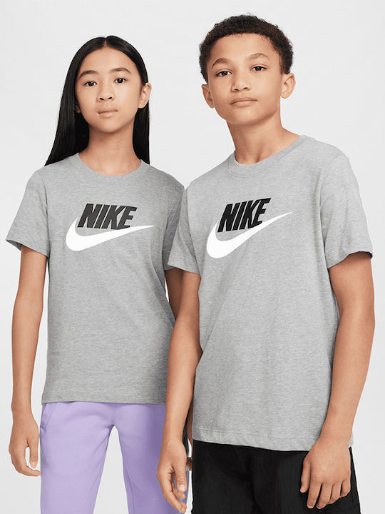 Nike Kinder-T-Shirt grau FUTURA