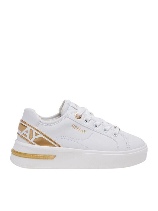 Casual Sneakers Παιδικά Sneakers Λευκά