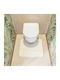 Sealskin Non-Slip Bath Mat Toilet 800635 Off-white 57x60cm