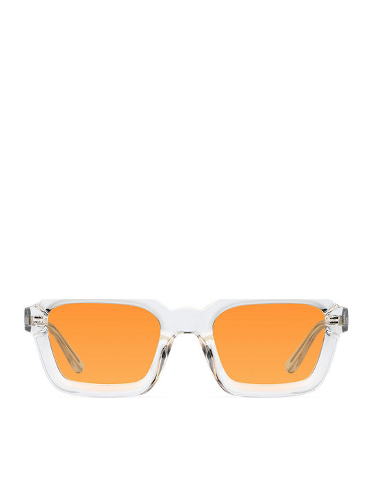 Meller Ochelari de soare Transparent cu Cadru & Portocaliu Lentilă Meller Ochelari de soare Transparent cu Cadru & Portocaliu Lentilă