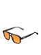 Meller Seba Unisex Sunglasses with Black Plastic Frame and Orange Lens SE-TUTORANGE