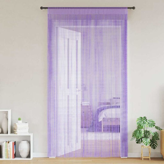 vidaXL Türvorhang Lila 140x250cm 4102048
