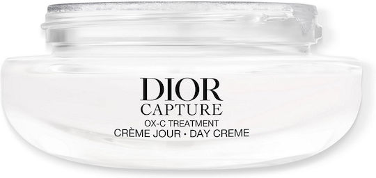 Dior Capture Refill Cremă de Față de Zi 24h pentru Hidratare, Anti-Îmbătrânire și Reconstrucție cu Acid Hialuronic și Colagen 50ml