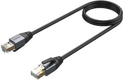 Unitek C18149AGY03-1.5M S/FTP Cat.8 Καλώδιο Ethernet 1.5m Μαύρο Unitek C18149AGY03-1.5M S/FTP Cat.8 Καλώδιο Ethernet 1.5m Μαύρο