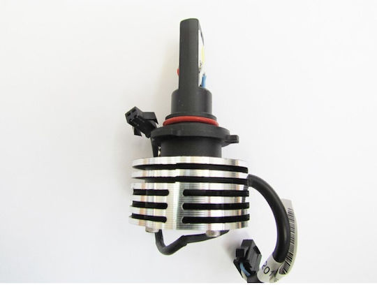 Lămpi Autoturismului H10 / HB3 / HB4-9006 LED 6000K Alb rece 24V 25W 1buc