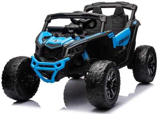 Maverick UTV Buggy Două Locuri Cu Telecomandă Licențiat 12 Volți Albastru Pentru 1.5+ Ani