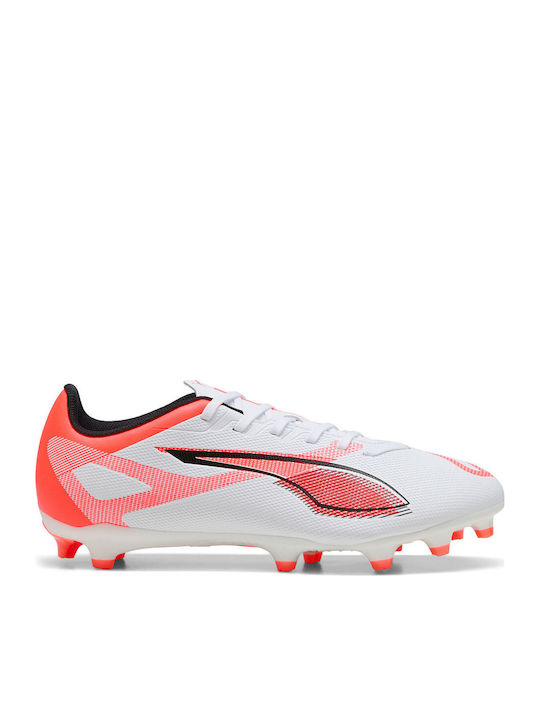 PUMA Ultra 5 Play Football Shoes with Cleats White