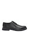 Lenner Men's Leather Monk Shoes Black