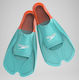 Speedo Плавници Басейн Biofuse Training Arctic Glass / Volcanic Orange