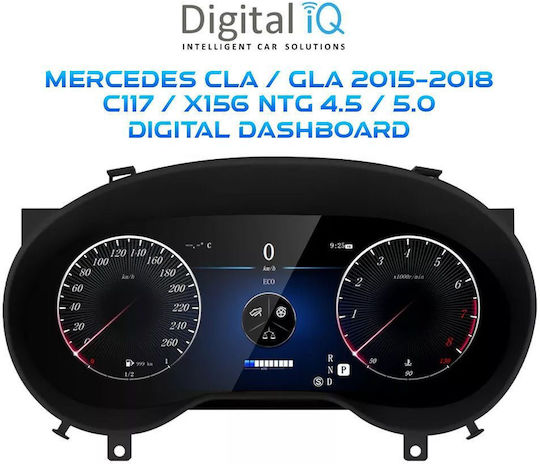 Digital IQ Ψηφιακό Όργανο Ταχύμετρο Αυτοκινήτου για τοποθέτηση στο Ταμπλό