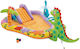 Intex Dino Kinder Schwimmbecken PVC 159l Aufblasbar 201x157x69cm