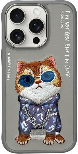 Nimmy Back Cover Silicone Waterproof Gray (iPhone 16 Pro Max)
