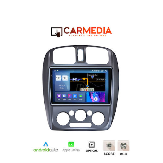 Carmedia Ηχοσύστημα Αυτοκινήτου για Mazda 323 1998-2004 (Bluetooth/USB/AUX/WiFi/GPS/Apple-Carplay/Android-Auto) με Οθόνη Αφής 9.5"