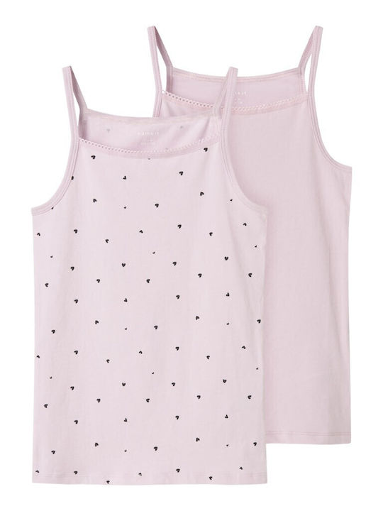 Name It Kids' Set with Undershirts Pink 2pcs