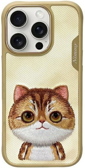 Nimmy Big Eyed Silicone Plastic Waterproof Back Cover Felinae for iPhone 16 Pro Max