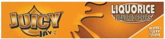 Juicy Jays Cigarette Rolling Papers King Size Slim Licorice 1pcs