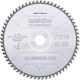 Metabo Δίσκος Κοπής Αλουμινίου με 58 Δόντια 216mm