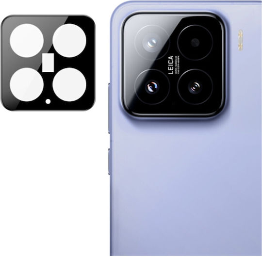 Techsuit Προστασία Κάμερας Tempered Glass Μαύρο για το Xiaomi 15