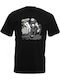 GPclothes Super Mario Funny Tricou Super Mario Negru