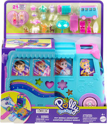 Mattel Adventure Τροχόσπιτο με Ζωάκια Polly Pocket για 4+ Ετών