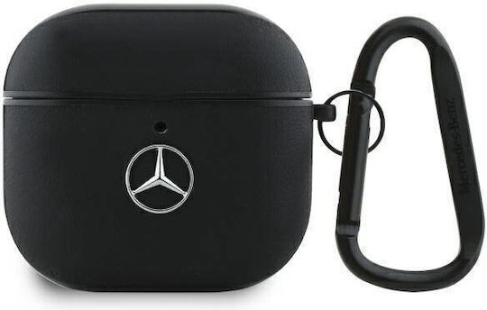 Mercedes-Benz Hülle Silikon in Schwarz Farbe für Apple AirPods 4