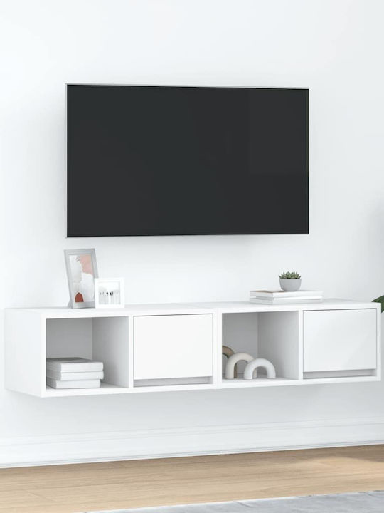 Stand TV Alb L120xA31xÎ25.5cm