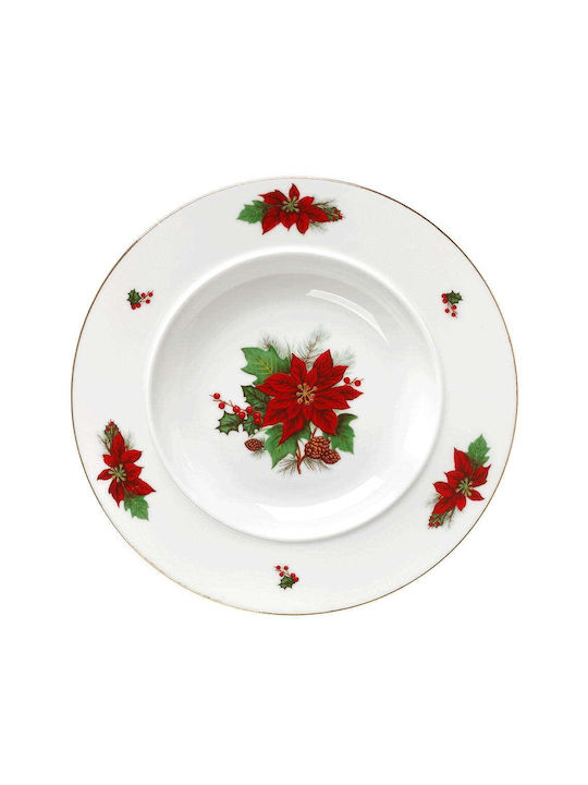 Cryspo Trio Christmas Plate Multicolour D22cm.