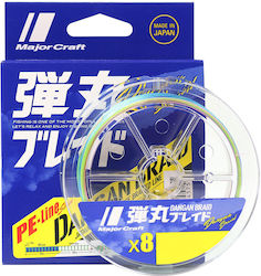 Major Craft Dangan X8 200m Multi 0.060mm Db8-200_0.6mc_14lb