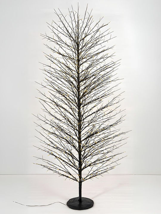Christmas Decorative Illuminated Tree 150cm IP44 Electric Black Tree