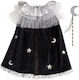 Carnival Cape Black for Halloween 1pcs