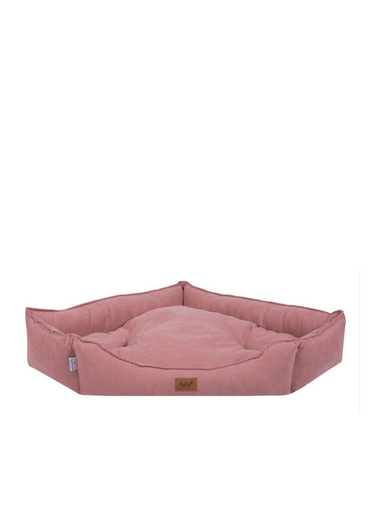 Woofmoda Sofa Hundebett Fuchsie 82x68cm.