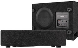 Axton Flat Bass Reflex Subwoofer Αυτοκινήτου 100W RMS με Κούτα